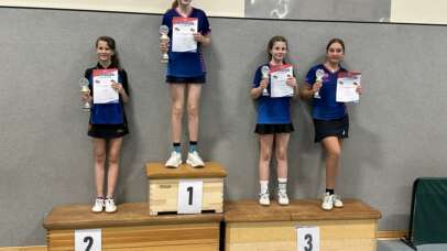 Melina 2. Platz Bezirksjahrgangsmeisterschaften Jugend
